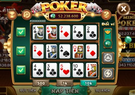 Slot Mini Poker iWin Club