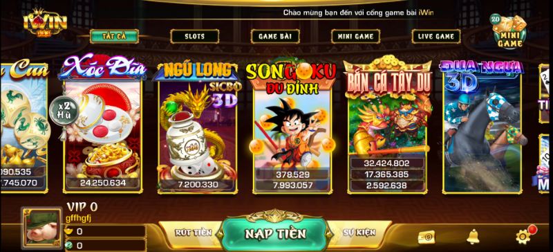 Bắt đầu chơi iWin Club