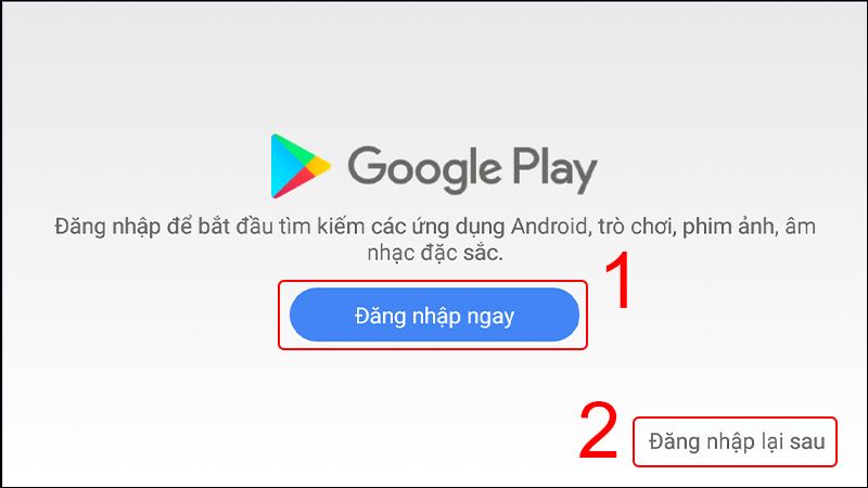 Đăng nhập tài khoản Google