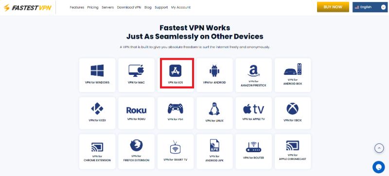 Download app Fastest VPN trên IOS