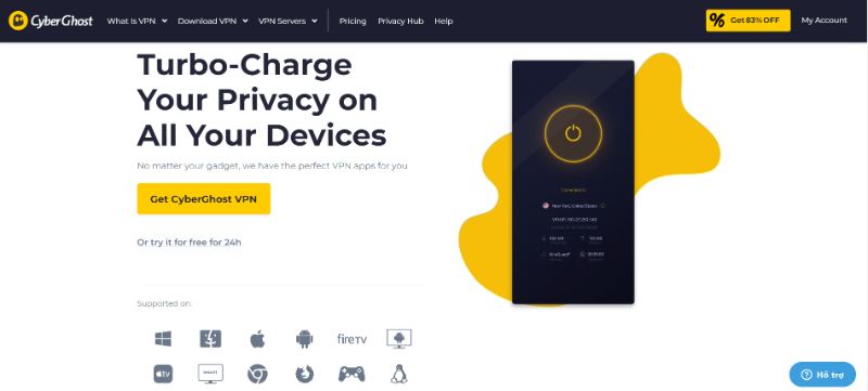 Download Cyberghost VPN