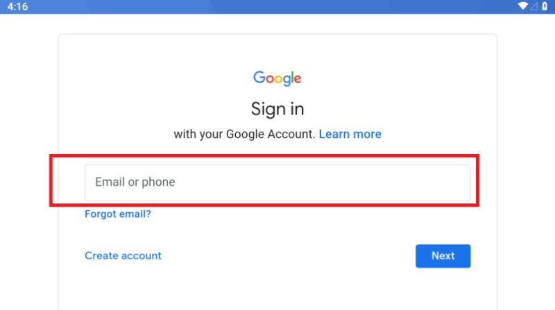 Nhập số điện thoại hoặc Email 