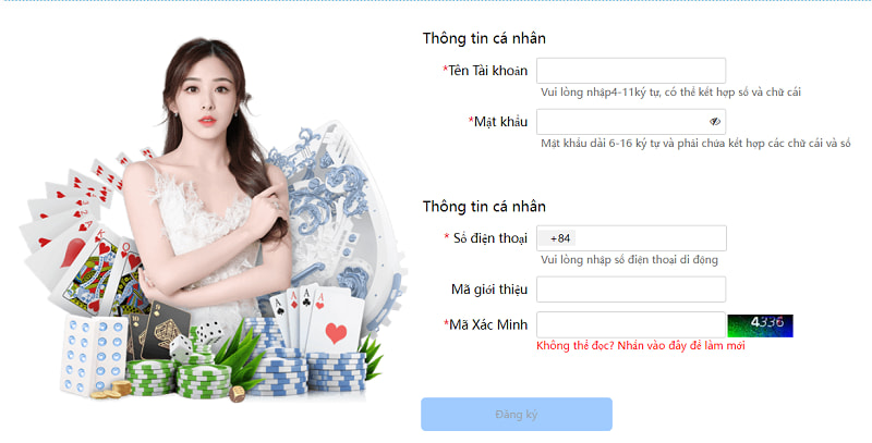 Đăng ký app VF555 siêu dễ